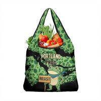 Portland Frog Resist Grocery Bag Frogs Against Fascism - Wonder Print Shop