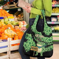 Portland Frog Resist Grocery Bag Frogs Against Fascism - Wonder Print Shop