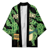 Personalized Portland Frog Resist Kimono Frogs Against Fascism - Wonder Print Shop