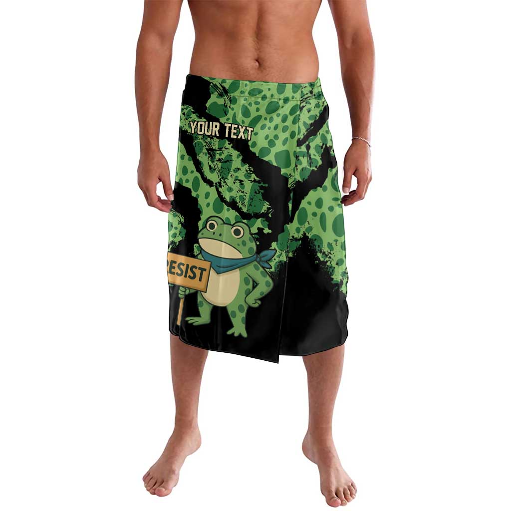 Personalized Portland Frog Resist Lavalava Frogs Against Fascism - Wonder Print Shop