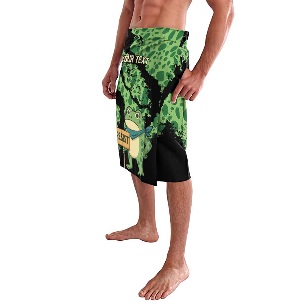 Personalized Portland Frog Resist Lavalava Frogs Against Fascism - Wonder Print Shop