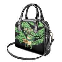 Portland Frog Resist Shoulder Handbag Frogs Against Fascism - Wonder Print Shop