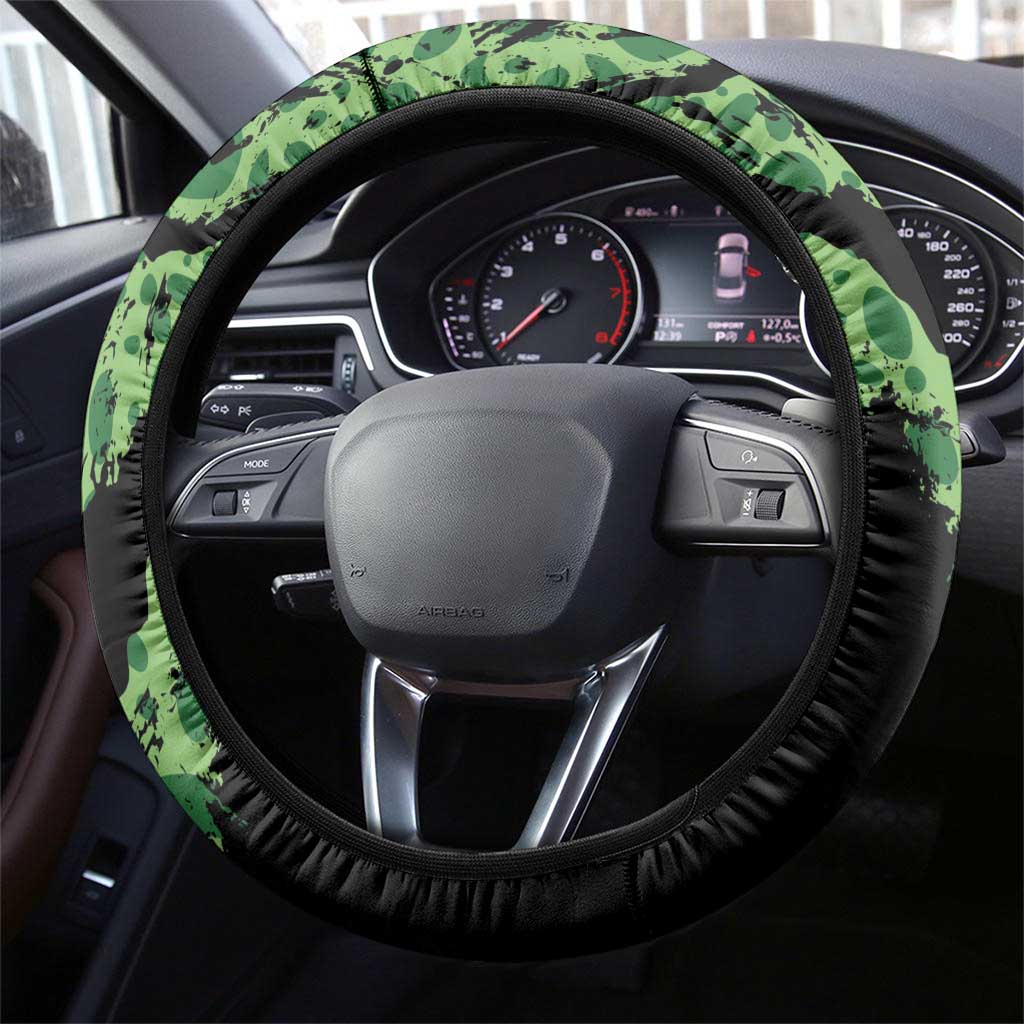 Portland Frog Resist Steering Wheel Cover Frogs Against Fascism - Wonder Print Shop
