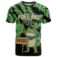 Personalized Portland Frog Resist T Shirt Frogs Against Fascism - Wonder Print Shop