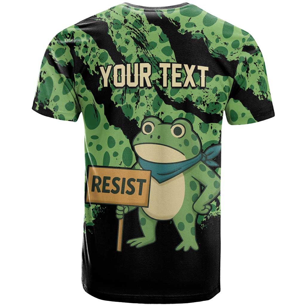 Personalized Portland Frog Resist T Shirt Frogs Against Fascism - Wonder Print Shop
