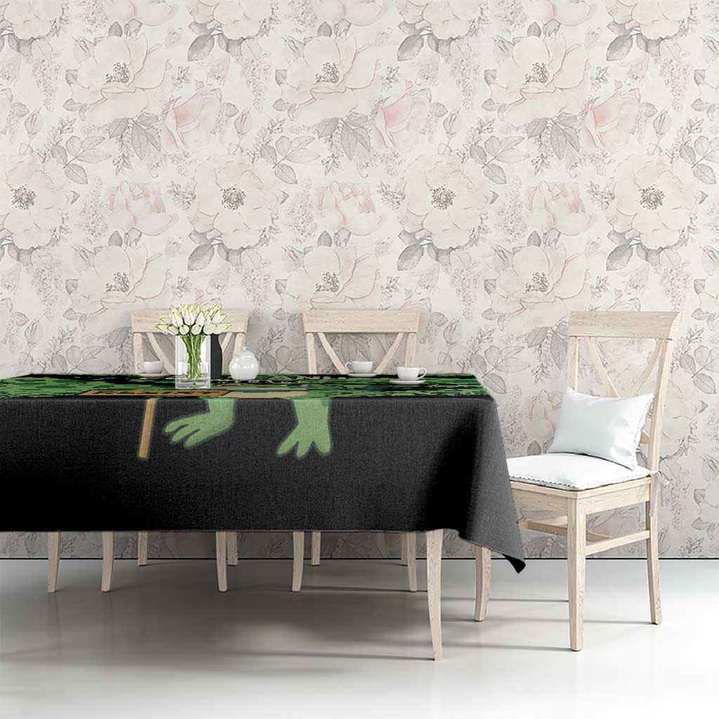 Portland Frog Resist Tablecloth Frogs Against Fascism - Wonder Print Shop