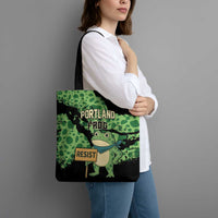 Portland Frog Resist Tote Bag Frogs Against Fascism - Wonder Print Shop