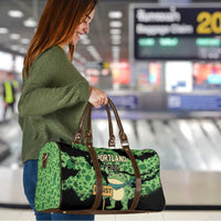 Portland Frog Resist Travel Bag Frogs Against Fascism - Wonder Print Shop