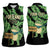 Personalized Portland Frog Resist Women Sleeveless Polo Shirt Frogs Against Fascism - Wonder Print Shop