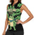 Personalized Portland Frog Resist Women Sleeveless Polo Shirt Frogs Against Fascism - Wonder Print Shop