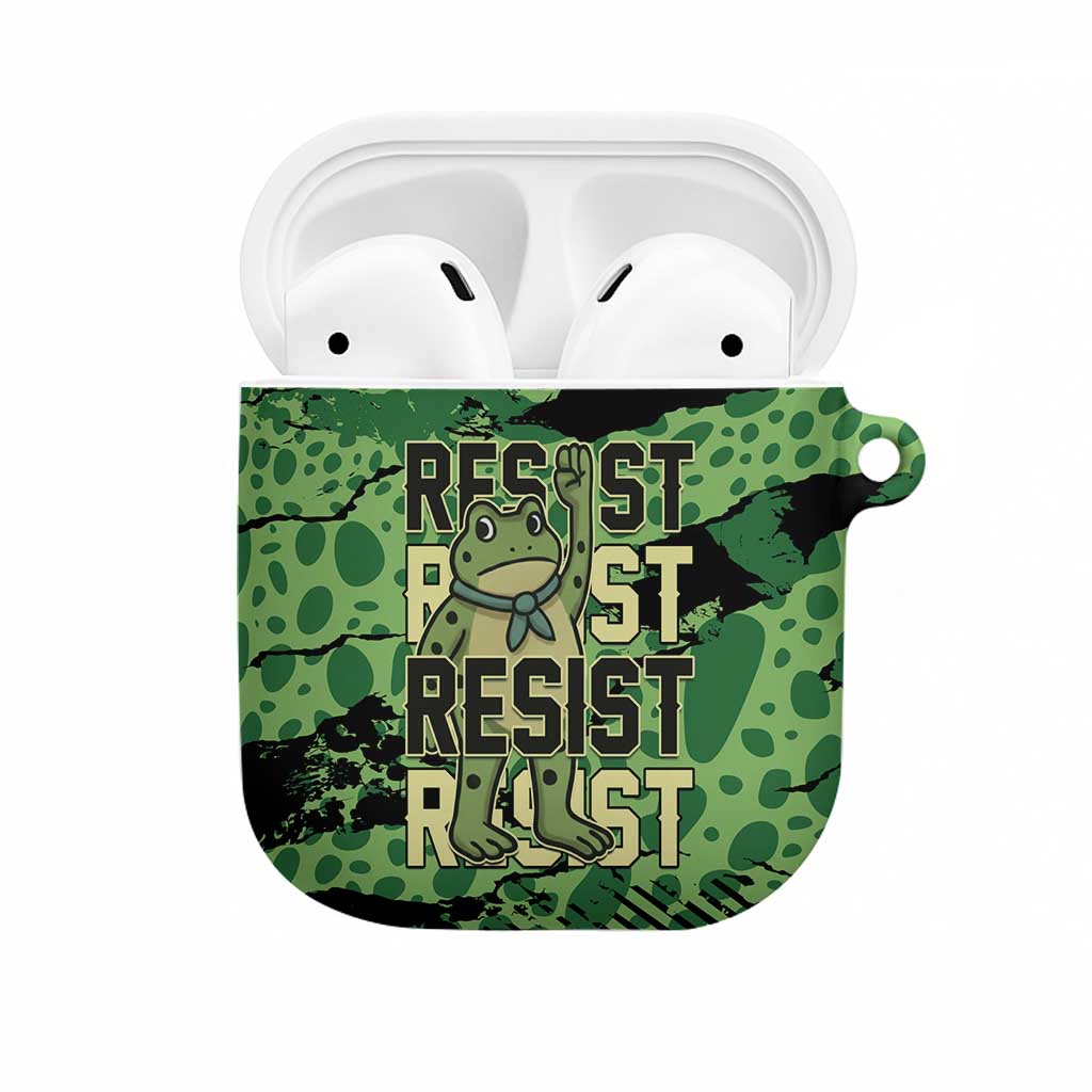 Portland Frog Protest AirPods Case Only You Can Prevent Fascism - Wonder Print Shop