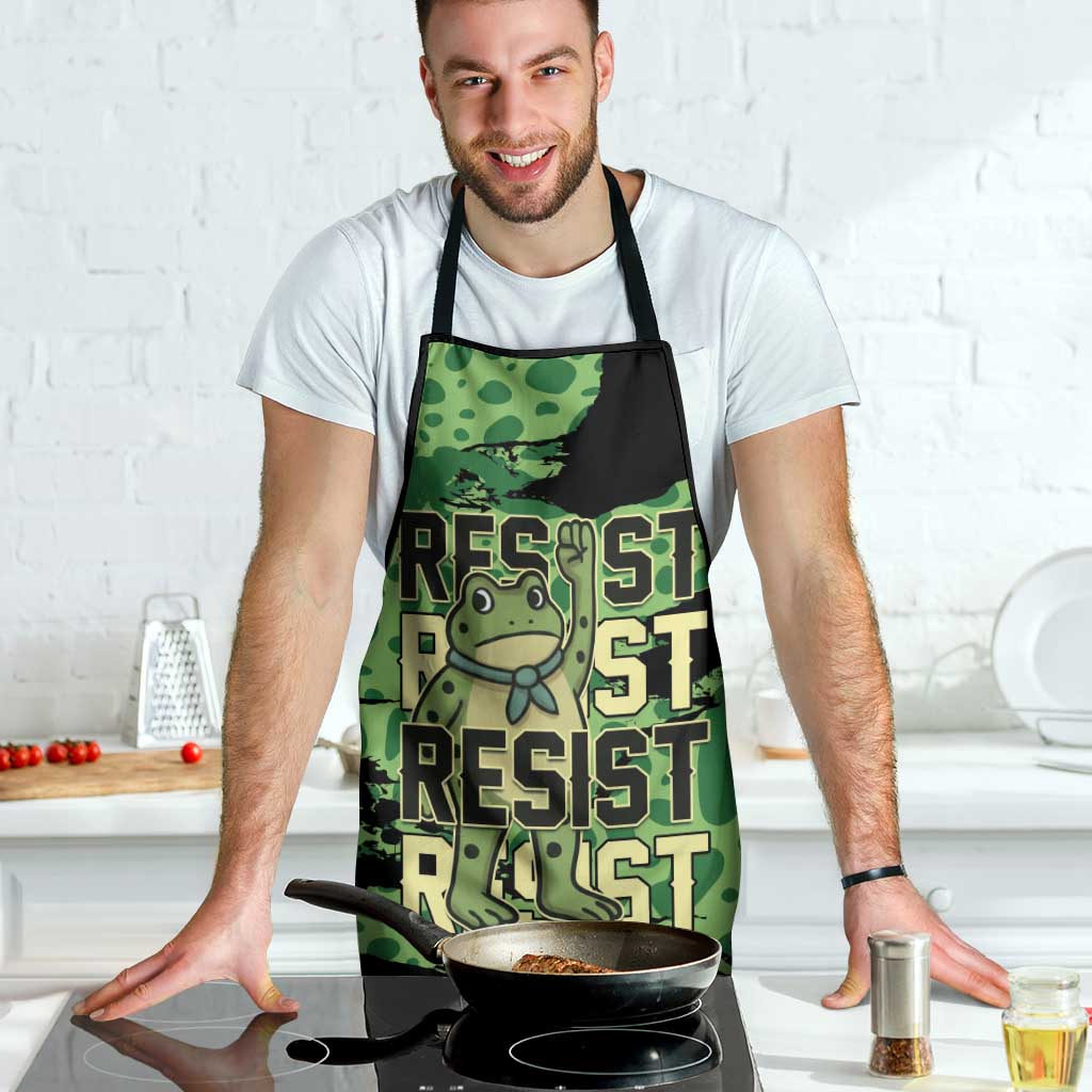 Portland Frog Protest Apron Only You Can Prevent Fascism - Wonder Print Shop