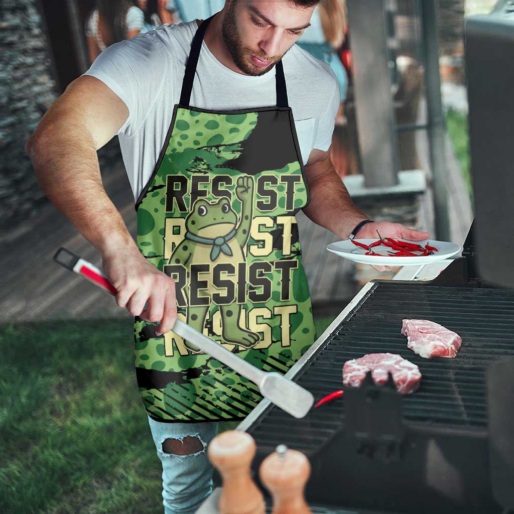 Portland Frog Protest Apron Only You Can Prevent Fascism - Wonder Print Shop