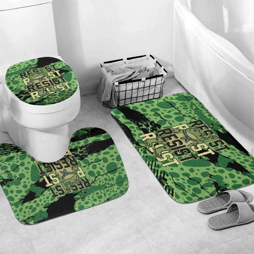 Portland Frog Protest Bathroom Set Only You Can Prevent Fascism - Wonder Print Shop
