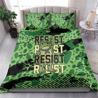 Portland Frog Protest Bedding Set Only You Can Prevent Fascism - Wonder Print Shop