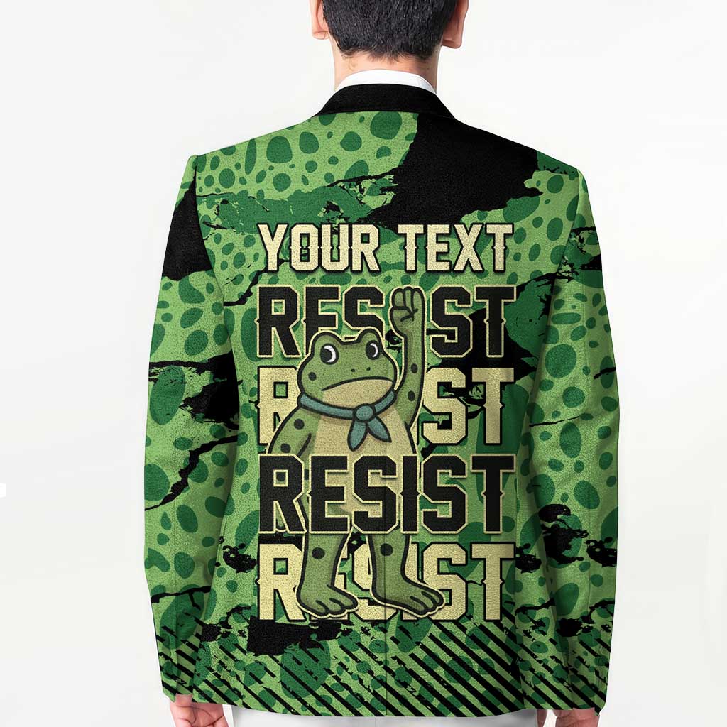 Personalized Portland Frog Protest Blazer Only You Can Prevent Fascism - Wonder Print Shop