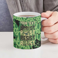Personalized Portland Frog Protest Ceramic Mug Only You Can Prevent Fascism - Wonder Print Shop