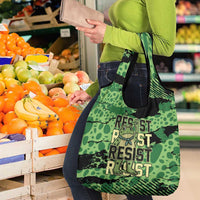 Portland Frog Protest Grocery Bag Only You Can Prevent Fascism - Wonder Print Shop