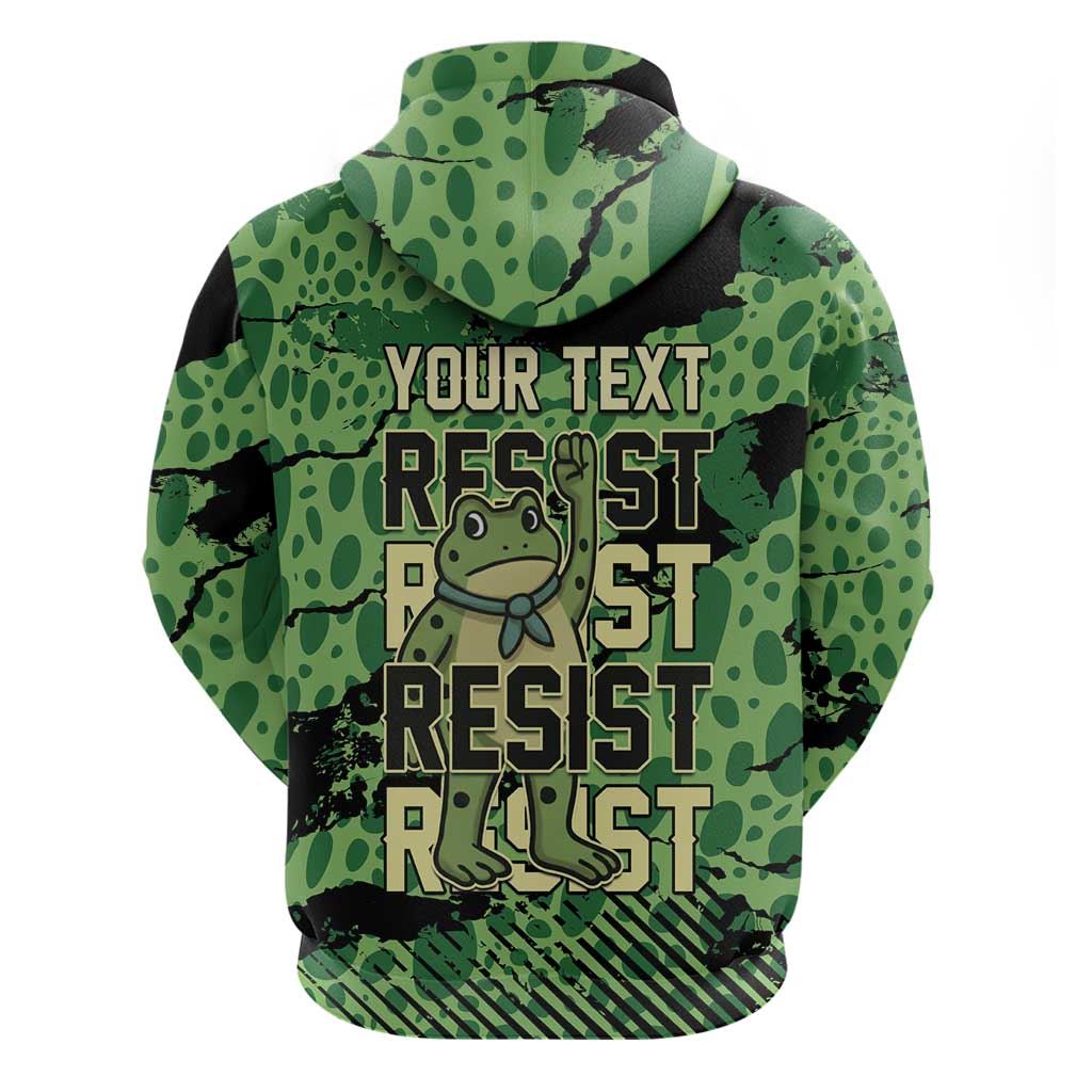 Personalized Portland Frog Protest Hoodie Only You Can Prevent Fascism - Wonder Print Shop