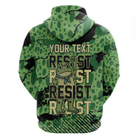 Personalized Portland Frog Protest Hoodie Only You Can Prevent Fascism - Wonder Print Shop
