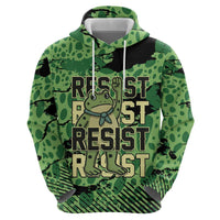 Personalized Portland Frog Protest Hoodie Only You Can Prevent Fascism - Wonder Print Shop