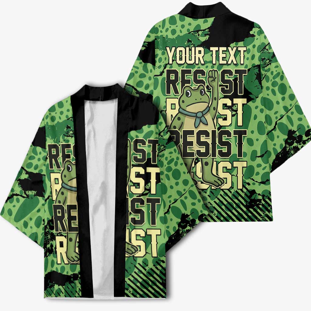 Personalized Portland Frog Protest Kimono Only You Can Prevent Fascism - Wonder Print Shop