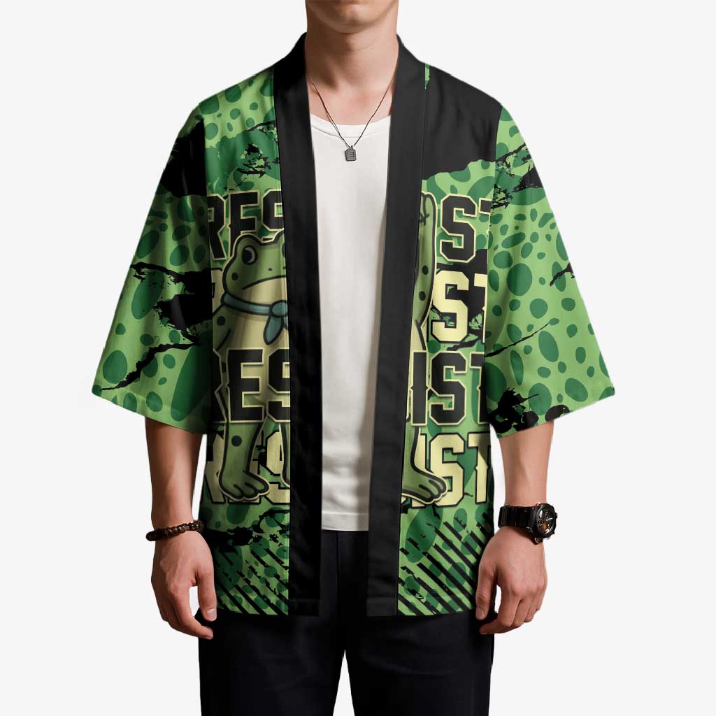 Personalized Portland Frog Protest Kimono Only You Can Prevent Fascism - Wonder Print Shop