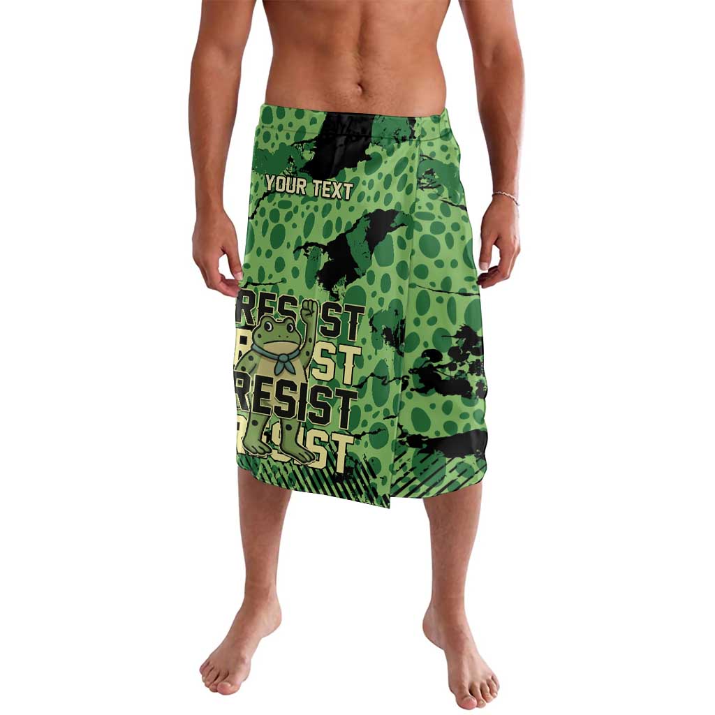 Personalized Portland Frog Protest Lavalava Only You Can Prevent Fascism - Wonder Print Shop