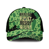 Portland Frog Protest Mesh Trucker Cap Only You Can Prevent Fascism - Wonder Print Shop