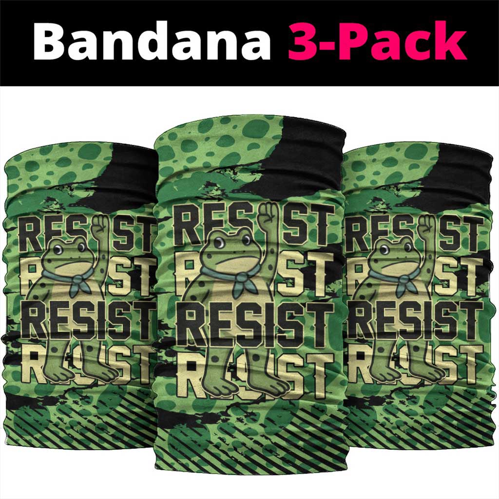 Portland Frog Protest Neck Gaiter Only You Can Prevent Fascism - Wonder Print Shop