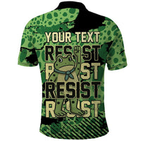 Personalized Portland Frog Protest Polo Shirt Only You Can Prevent Fascism - Wonder Print Shop