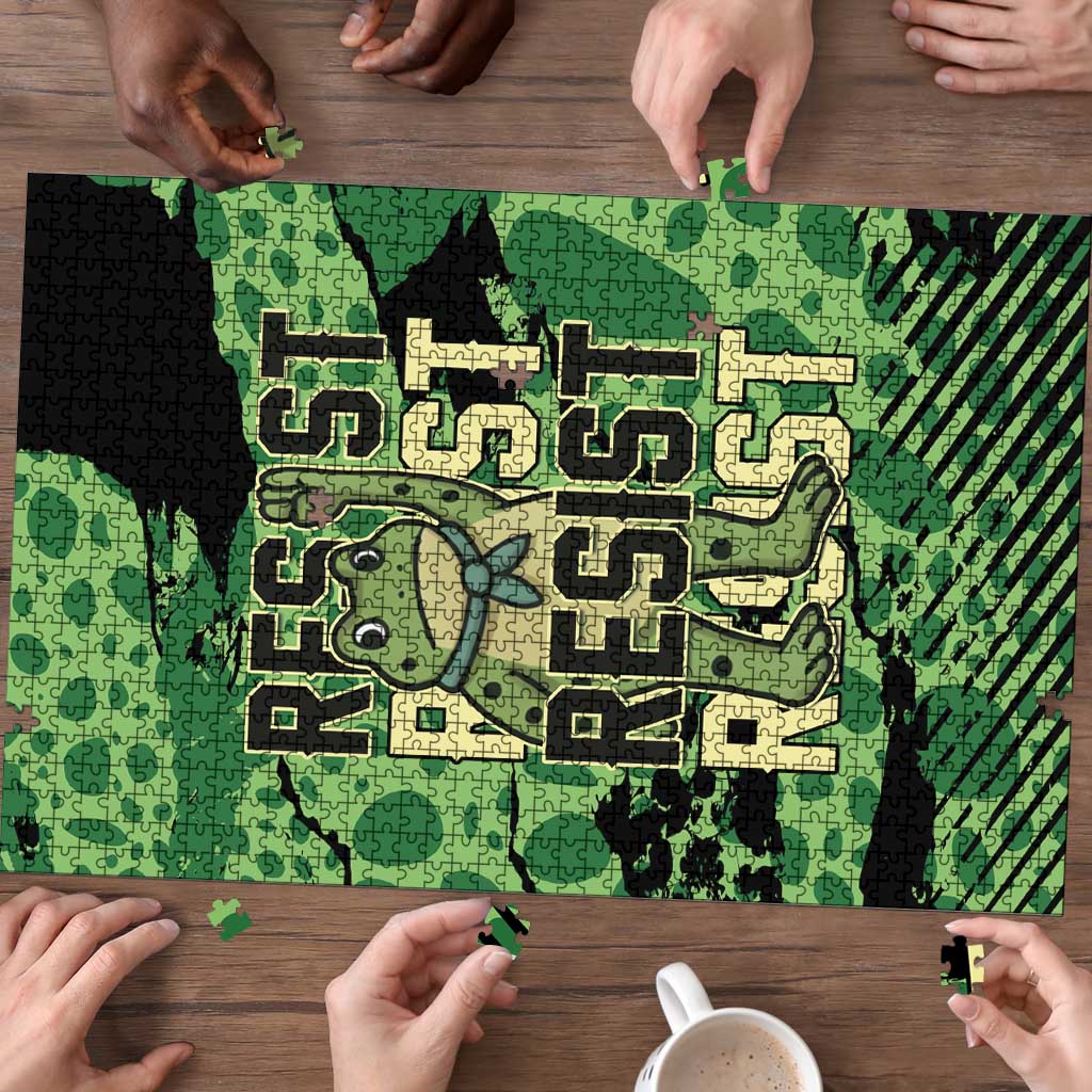 Portland Frog Protest Puzzle Only You Can Prevent Fascism - Wonder Print Shop