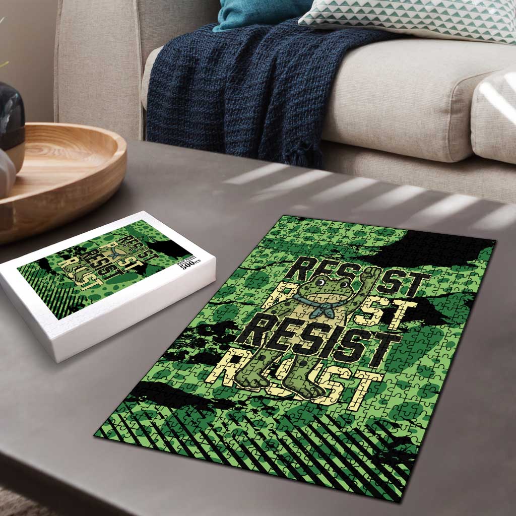 Portland Frog Protest Puzzle Only You Can Prevent Fascism - Wonder Print Shop