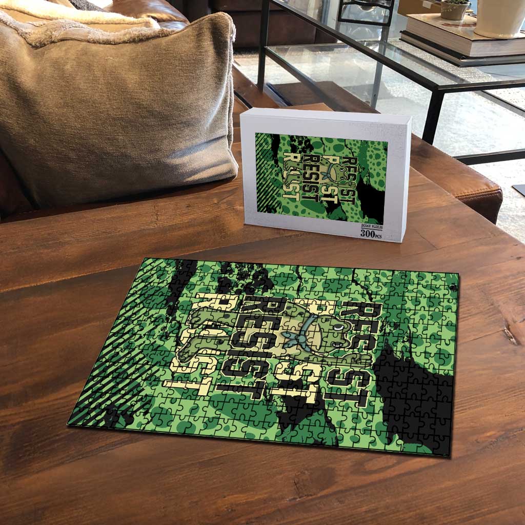 Portland Frog Protest Puzzle Only You Can Prevent Fascism - Wonder Print Shop