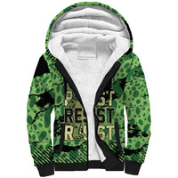 Personalized Portland Frog Protest Sherpa Hoodie Only You Can Prevent Fascism - Wonder Print Shop