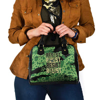 Portland Frog Protest Shoulder Handbag Only You Can Prevent Fascism - Wonder Print Shop