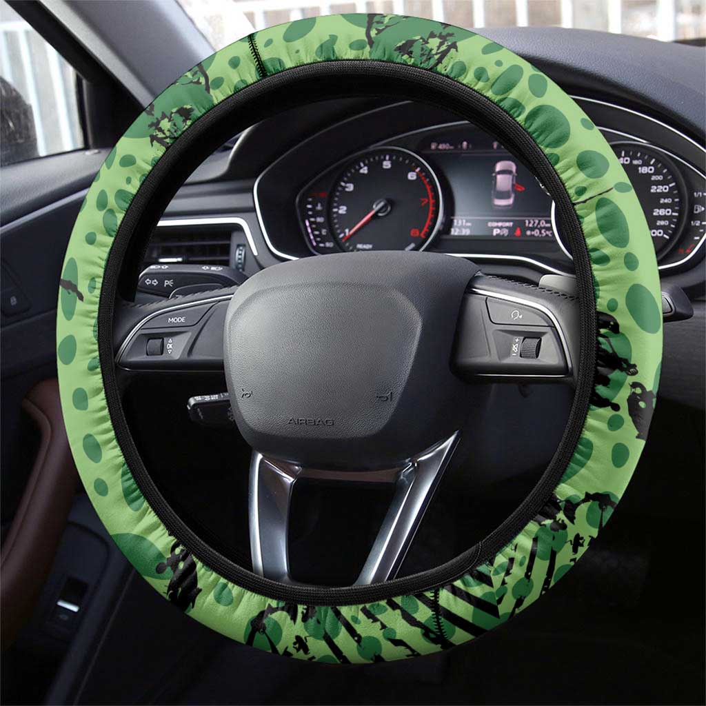 Portland Frog Protest Steering Wheel Cover Only You Can Prevent Fascism - Wonder Print Shop