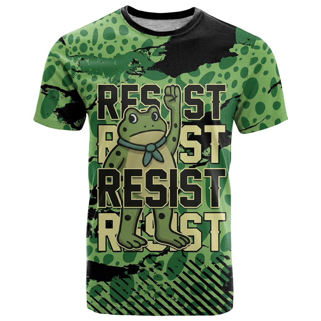 Personalized Portland Frog Protest T Shirt Only You Can Prevent Fascism - Wonder Print Shop