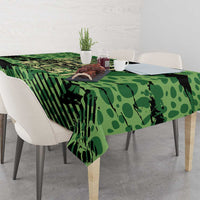 Portland Frog Protest Tablecloth Only You Can Prevent Fascism - Wonder Print Shop