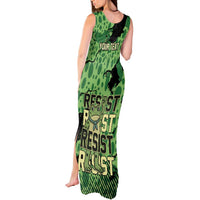 Personalized Portland Frog Protest Tank Maxi Dress Only You Can Prevent Fascism - Wonder Print Shop
