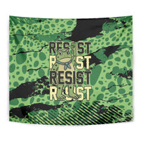 Portland Frog Protest Tapestry Only You Can Prevent Fascism - Wonder Print Shop