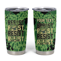 Personalized Portland Frog Protest Tumbler Cup Only You Can Prevent Fascism - Wonder Print Shop