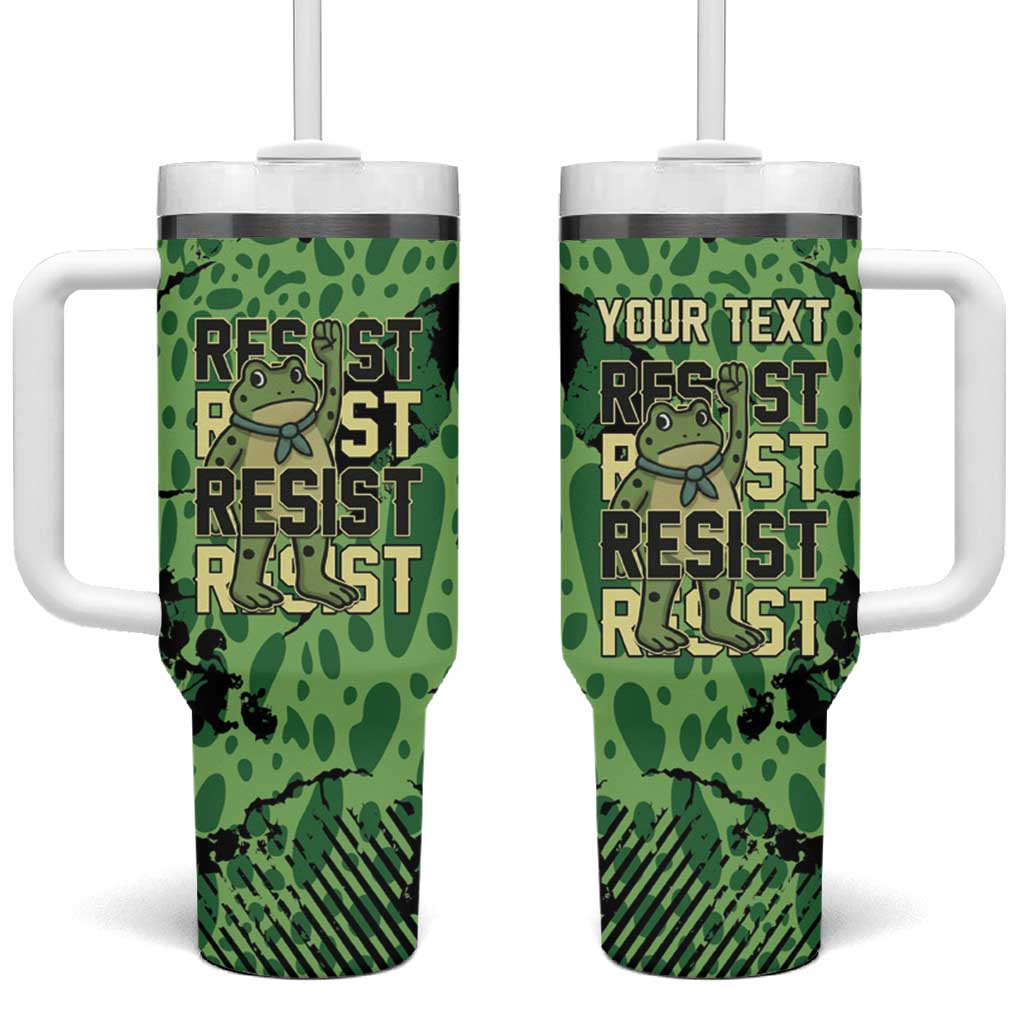 Personalized Portland Frog Protest Tumbler With Handle Only You Can Prevent Fascism - Wonder Print Shop