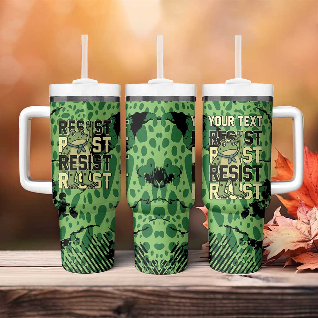 Personalized Portland Frog Protest Tumbler With Handle Only You Can Prevent Fascism - Wonder Print Shop