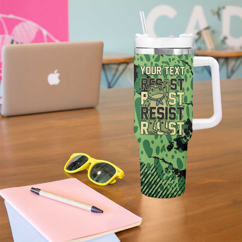 Personalized Portland Frog Protest Tumbler With Handle Only You Can Prevent Fascism - Wonder Print Shop