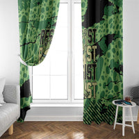 Portland Frog Protest Window Curtain Only You Can Prevent Fascism - Wonder Print Shop