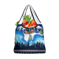 New York Christmas Grocery Bag Manhattan Statue Of Liberty