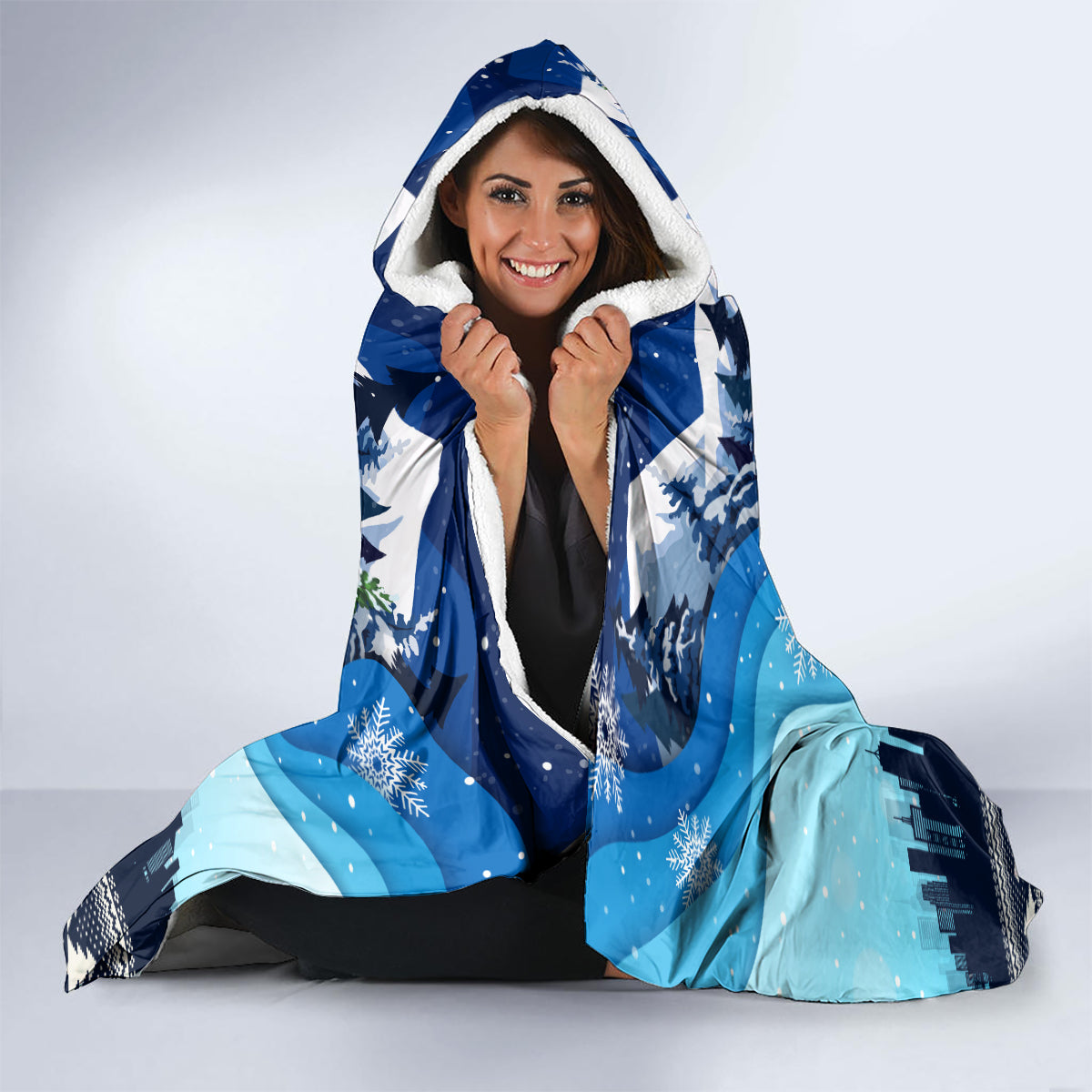 new-york-christmas-hooded-blanket-manhattan-statue-of-liberty