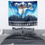 New York Christmas Tapestry Manhattan Statue Of Liberty - Wonder Print Shop