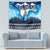 New York Christmas Tapestry Manhattan Statue Of Liberty - Wonder Print Shop